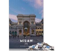 MILAN 1000 Piece Jigsaw Puzzle Family Fun Jigsaws for Adults And Challenging Game,stress Relief Games And Unique Gifts (38x26cm)