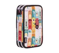 Milan Filled Double Decker Aliens Special Series Pencil Case Multicolor Men