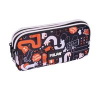 Milan 3 Zipped Fingers Special Series Pencil Case