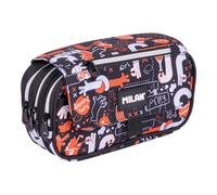 Milan 4 Zipped With A Flap Fingers Special Series Pencil Case