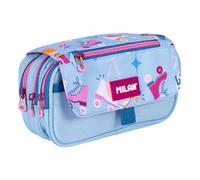 Milan 4 Zippper With A Flap Roller 2 Special Series Pencil Case