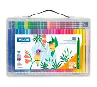 Milan 50 Colors 31x23 Marker Pen Multicolor Kids