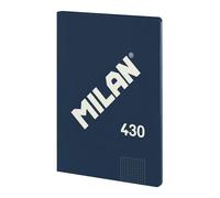 MILAN® A4 Glued Notebook, 5 x 5 mm, 48 Sheets A4, 95 g/m² Paper, 1918 Series, Blue