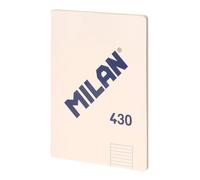 MILAN® A4 glued notebook, 5x5 mm grid, 48 sheets A4, 95 g/m² paper, 1918 series, beige