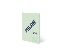 Milan A5 Glued Notebook Grid Paper 48 Sheets