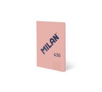 Milan A5 Glued Notebook Grid Paper 48 Sheets