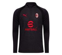 Puma Ac Milan Training Half Zip Sweatshirt Black M Men
