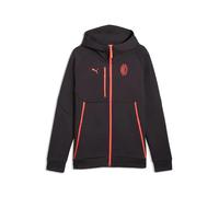 Milan AC Zip-up Hooded Sweatshirt 2026/27 Marron XL