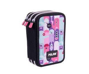 Milan Aliens 2 3-Tier Pencil Case With Contents Milan Top Best