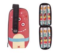 Milan Kit 4 Filled S Aliens Special Series Pencil Case Red Men
