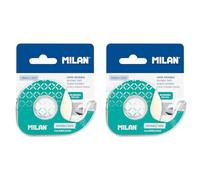MILAN Blíster Invisible Adhesive Tape 19 mm x 33 m (Pack of 2)
