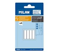 Milan Blister Pack 4 Spare Erasers For Capsule 2b Mechanical Pencil