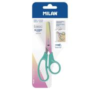 Milan Blister Pack Basic Sunset Scissors Turquoise Handle