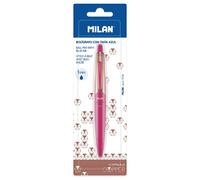 Milan Blister Pack Capsule Copper Pens Blue Ink