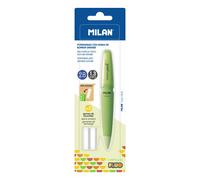 Milan Blister Pack Capsule Fluo 2b Mechanical Pencil+2 Spare Erasers