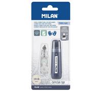 MILAN Blister pack correction tape 5 mm x 6 m 1 refill, series 1918, navy blue, BWM10478B