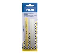 Milan Blister Pack Jet Eraser Automatic Eraser Holder+3 Spare Erasers