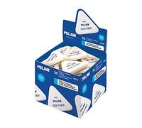 MILAN Box 36 triangular rubber bands 4836 white