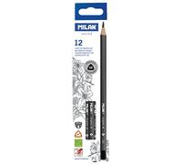 MILAN Box of 12 graphite pencils 6B triangular, 71230612
