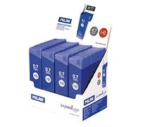 Milan Display Box 24 Tubes 12 Spare Leads Hb 0.7 Mm Blue