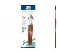 Milan Brush, Brown, Mediano