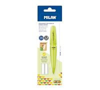 MILAN Capsule Fluo 2B Mechanical Pencil Blister + 2 Replacement Erasers