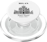 Milan Cathedral Duomo Skyline Classic PopSockets PopGrip for MagSafe