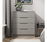 Milan Chest - 4 Drawer - Grey