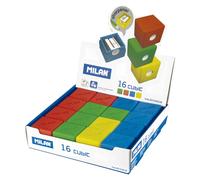 Milan Display Box 16 Cubic Pencil Sharpeners