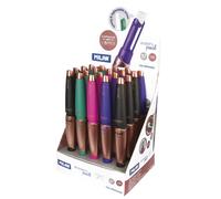 Milan Display Box 20 Capsule Slim Copper Mechanical Pencils 0.5 Mm