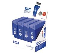 Milan Display Box 24 Tubes 12 Spare Leads Hb 0.7 Mm Blue