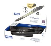 Milan Display Box 25 P07 Dry Gel Pens Black Kids