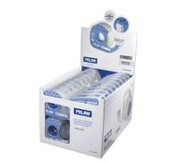Milan Display Box 36 Shiny Transparent Adhesive Tape Dispensers 19 X33 M