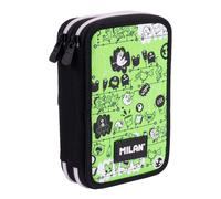 Milan Filled Double Decker Pencil Case Tandem 2 Special Series Green Men