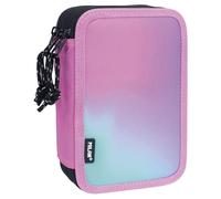 Milan Filled Triple Decker Sunset Pencil Case Pink Man