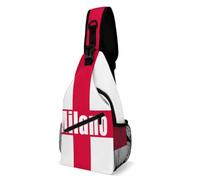 Milan Flag Italy Casual Chest Sling Bag Backpack Shoulder Bags