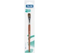 MILAN Flat School Brush, Wood, nº 20