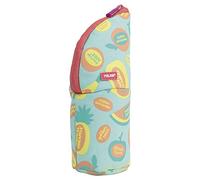 MILAN® Frutikis Special Series Vertical Pencil Case, Green and Orange