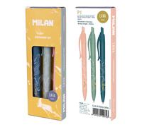 Milan Gift Box Lava Series With 3 Blue Ink P1 Pens