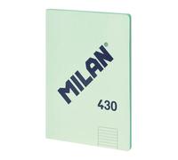 MILAN® A4 Glued Notebook, Lined Paper, 48 Sheets A4, 95gsm Paper 1918 Series, Green