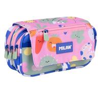 MILAN® Green & Grow Special Series Pencil Case with 4 Zips with Flap