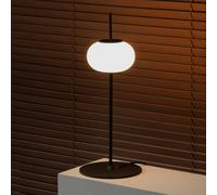 Milan Iluminación Milan Astros table lamp, opal glass lampshade