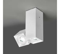 Milan Iluminación Milan Dau Spot ceiling light two-bulb white