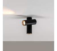 Milan Iluminación Milan Haul LED ceiling light two-bulb, black