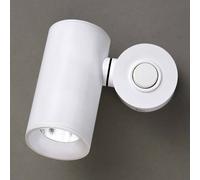 Milan Iluminación Milan Haul LED wall light, cylindrical, white
