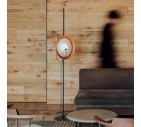 Milan Iluminación Milan Wire floor lamp Ø 38 cm copper metallic/anthracite