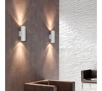Milan Iluminación Wall light Kronn, up- and downlight, white