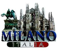 Milan Italy Refrigerator Magnet Tourism Souvenir Fridge Decoration Craft Collection