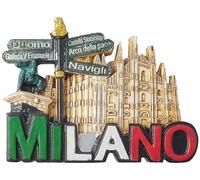 Milan Italy Refrigerator Magnet Tourism Tourist Souvenir Fridge 3D Decoration Magnetic Sticker Craft