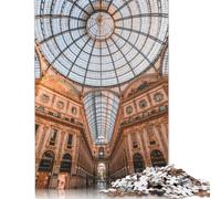 Milan Jigsaw Puzzles for Adults 1000 Piece High Challenging DIY Large Puzzle Educational Toy Funny Family Games Unique Home Decor 38x26cm/1000pcs